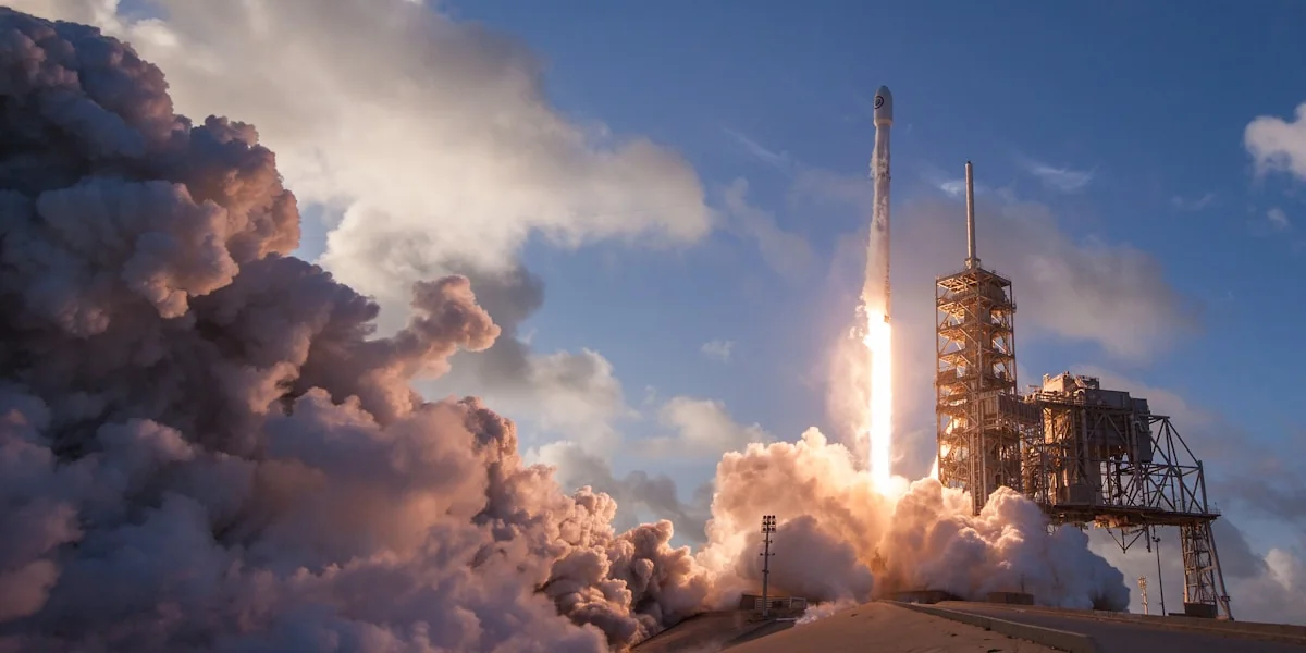 rocket ship photography