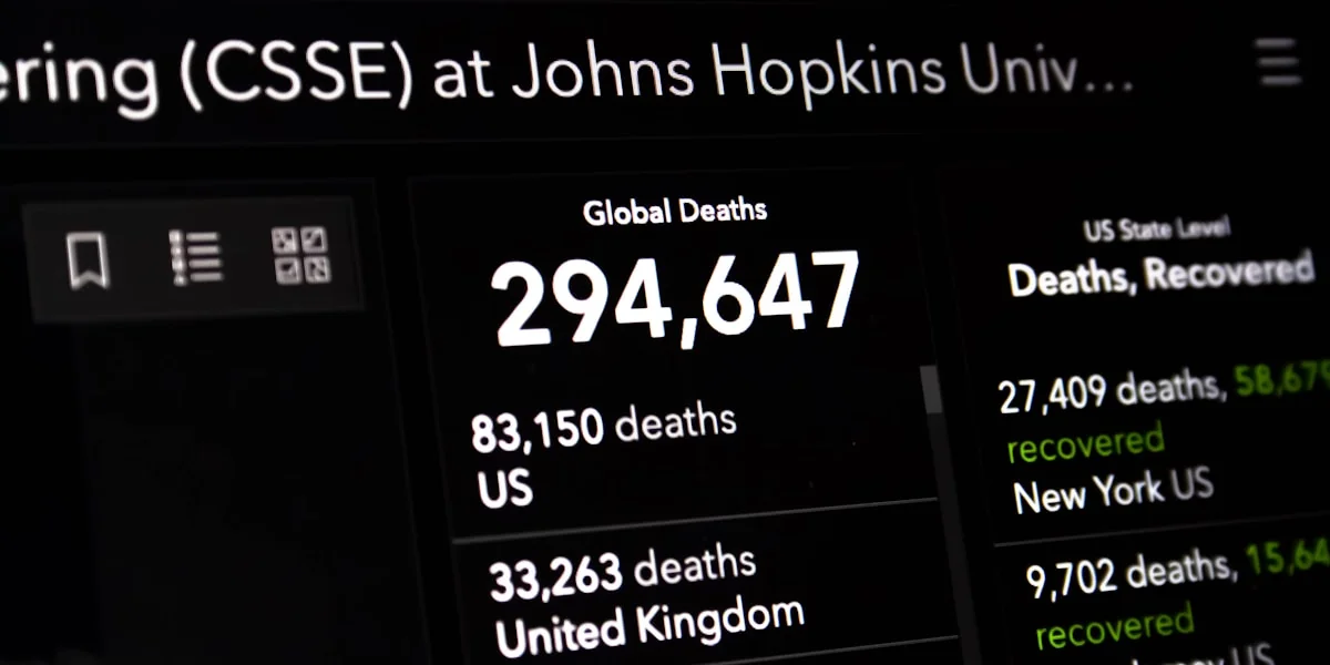 a screen shot of a computer screen showing a number of death records