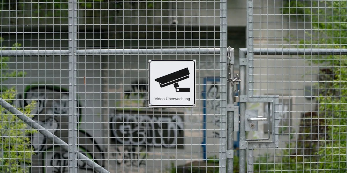 surveillance camera signage