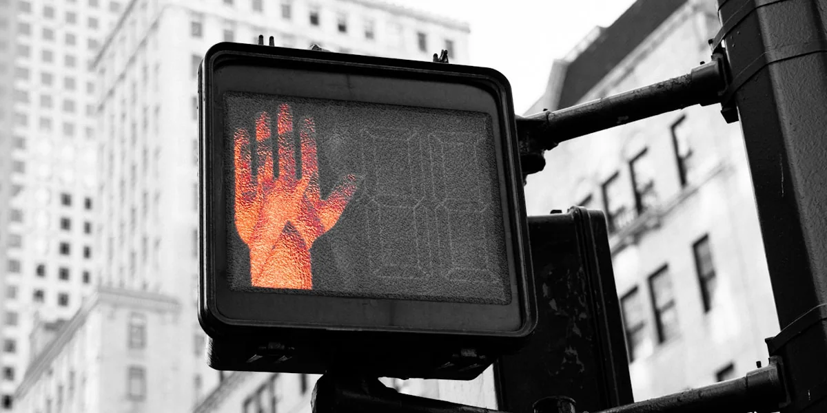 closeup photo of street go and stop signage displaying stop