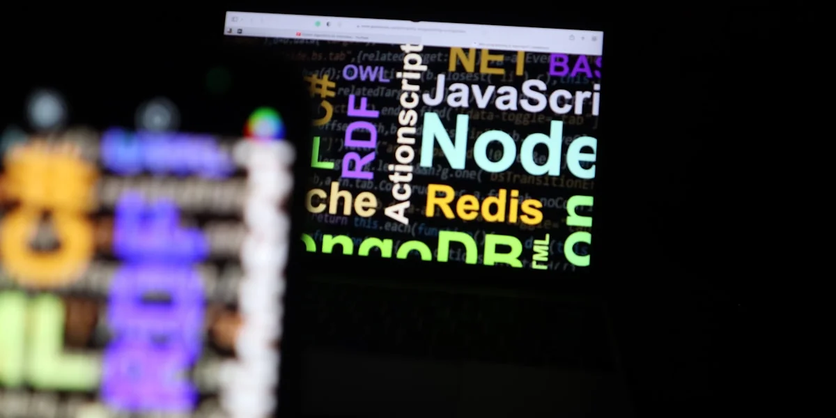 a close up of a computer screen with words on it