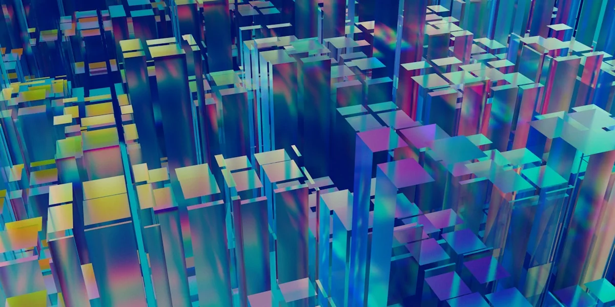 a group of colorful objects