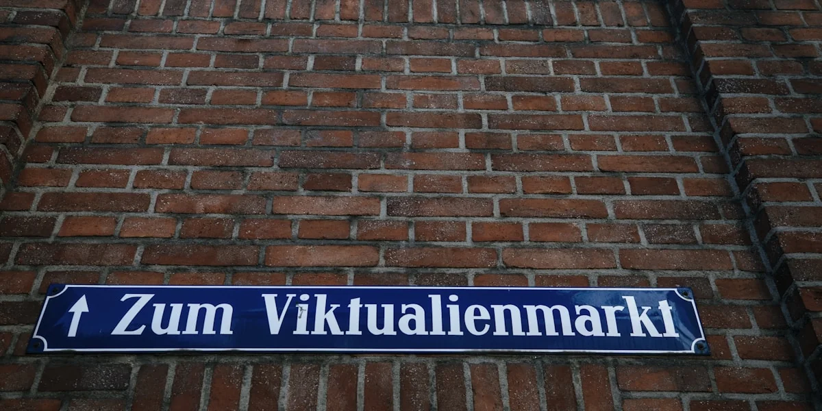 a sign on a brick building