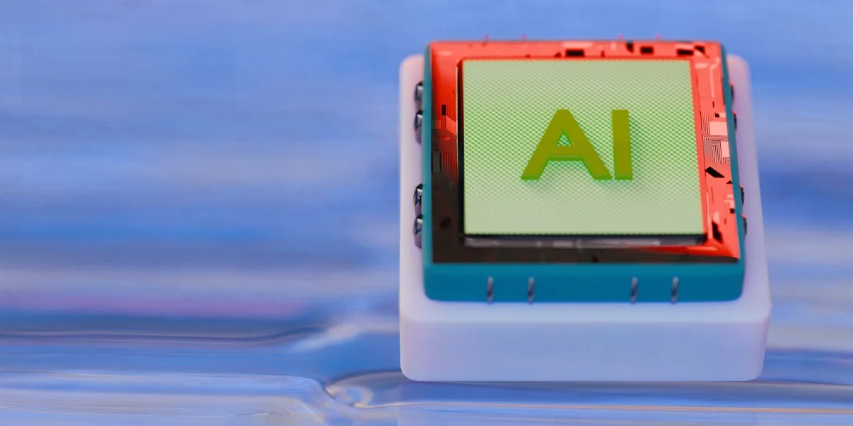 Ai chip illustration for technological advancement.