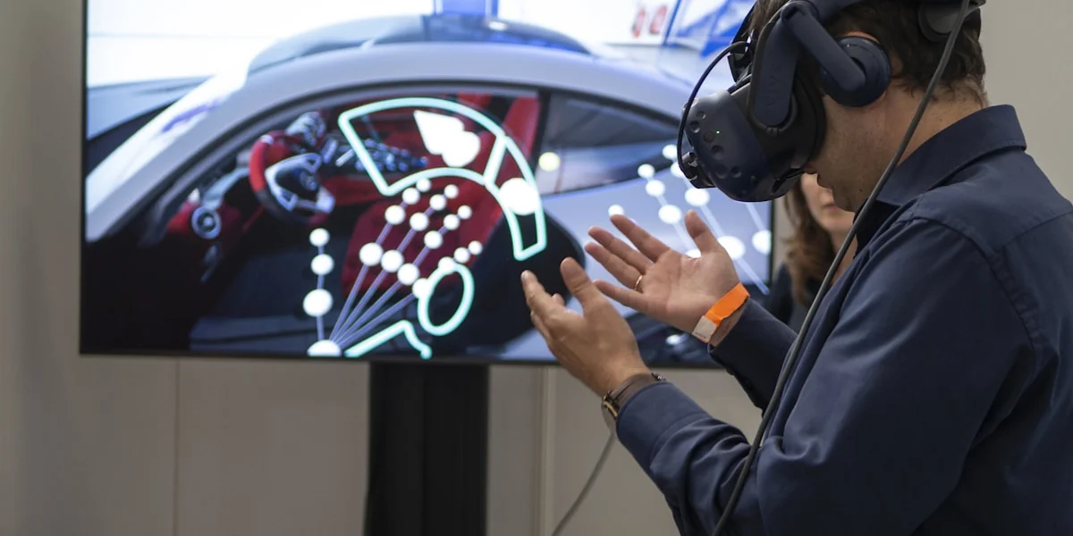 AR-Brille in industrieller Umgebung