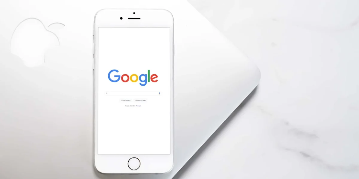 a white cell phone